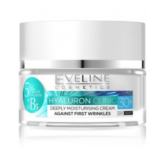 EVELINE COSMETICS - HYALURON CLINIC 30+ - Silně hydratační krém na první vrásky 50 ml