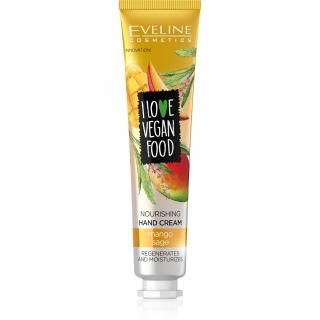 EVELINE COSMETICS - I LOVE VEGAN FOOD MAMGO SAGE - Výživný krém na ruce s vůní manga 50 ml