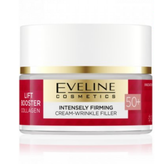 EVELINE COSMETICS - LIFT BOOSTER COLLAGEN 50+ - Kolagenový proti vráskový krém 50 ml