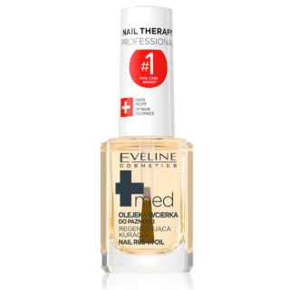 EVELINE COSMETICS - NAIL THERAPY MED+ - Vyživující olej na nehty 12 ml