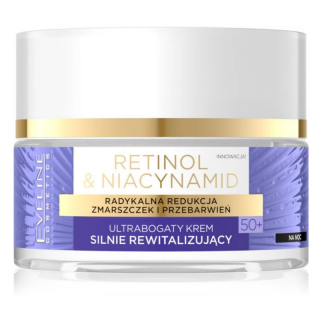 EVELINE COSMETICS - RETINOL & NIACYNAMID NIGHT 50+- Revitalizační noční krém 50 ml