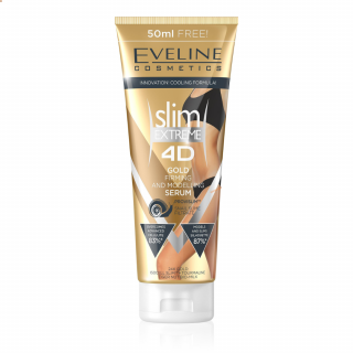 EVELINE COSMETICS - SLIM EXTREME 4D 24 GOLD - Sérum proti celulitidě se zlatem a šnečím filtrátem 250 ml