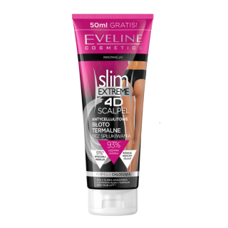 EVELINE COSMETICS - SLIM EXTREME 4D BAHNO - Termální bahno na celulitidu 200 ml