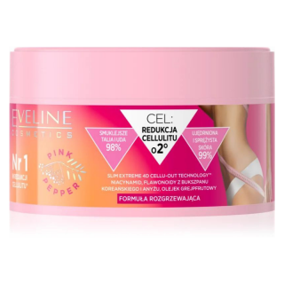 EVELINE COSMETICS - SLIM EXTREME 4D SCALPEL BOOSTER - Zpevňující krém proti celulitidě 200 ml