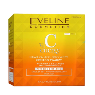 EVELINE COSMETICS - VIT C ENERGY - Hydratační proti vráskový krém s vitaminem C 50 ml