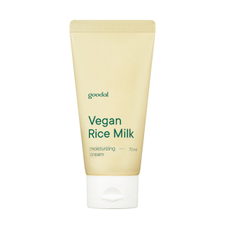 GOODAL - VEGAN RICE MILK MOISTURIZING CREAM - VEGAN Hydratační  krém 70 ml