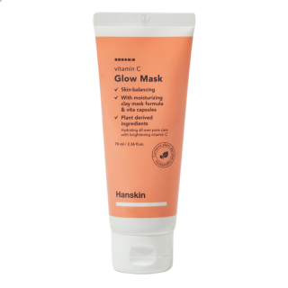 HANSKIN - VITAMIN C GLOW MASK - Vegan pleťová maska s vitamínem C 70 ml