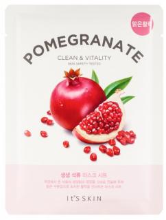 ITS SKIN - THE FRESH MASK SHEET - POMEGRANATE - Pleťová maska s granátovým jablkem a antioxidanty pro revitalizaci 20 g