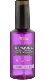 KUNDAL - MACADAMIA ULTRA HAIR SERUM - Korejské vlasové sérum English Rose 100 ml