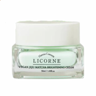 LICORNE - VEGAN JEJU MATCHA BRIGHTENING CREAM - VEGAN rozjasňující pleťový krém 50 ml