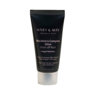 MARY&MAY - BLACKBERRY COMPLEX GLOW WASH OFF PACK -  Revitalizační pleťová maska s komplexem z ostružin 30 g