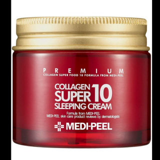 MEDI PEEL - COLLAGEN SUPER 10 SLEEPING CREAM - Regenerační noční krém s kolagenem 70 ml