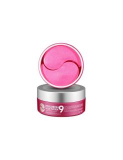 MEDI PEEL - HYALURON ROSE PEPTIDE 9 AMPOULE EXE PATCH - Hydratační polštářky s růžovými peptidy 60 ks