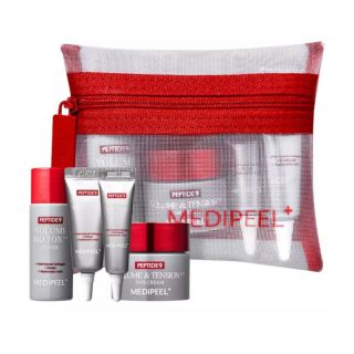 MEDI PEEL - PEPTIDE 9 VOLUME BIO BOX TRIAL KIT - Cestovní balení kosmetiky s peptidy 4 produkty 20 ml, 10 ml, 10 g, 4 ml