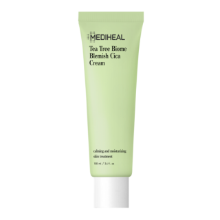 MEDIHEAL - TEA TREE BIOME BLEMISH CICA CREAM - Pleťový tkrém na mastnou a problematickou pleť 100 ml