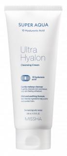 MISSHA - SUPER AQUA ULTRA HYALRON CLEANSING CREAM - Čistící krém 200 ml