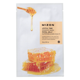 MIZON - JOYFULL TIME EESSENCE MASK ROYAL JELLY - Vyživující maska s medem a mateří kašičkou 23 g