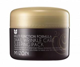 MIZON - SNAIL WRINKLE CARE SLEEPING PACK - noční pleťová maska se šnečím mucinem 80 ml