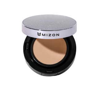 MIZON - VEGAN COLLAGEN CUSHION SPF38 PA++ - Make up s náhradní náplní 2x15 g  #21 bright light beige