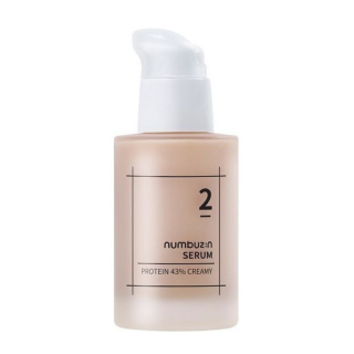 NUMBUZIN - No.2 PROTEIN 43% CREAMY SERUM - Posilující sérum s proteiny a ceramidy 50 ml