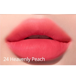 PERIPERA - INK AIRY VELVET - Barevný lesk na rty 4 g odstín 24 Heavenly Peach