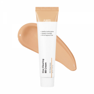 PURITO - CICA CLEARING BB CREAM 15 ROSE IVORY - BB krém s UVA a UVB filtry 30 ml