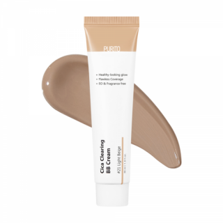 PURITO - CICA CLEARING BB CREAM 21 LIGHT BEIGE  - BB krém s UVA a UVB filtry 30 ml