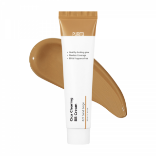 PURITO - CICA CLEARING BB CREAM 27 SAND BEIGE  - BB krém s UVA a UVB filtry 30 ml