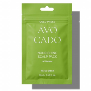 RATED GREEN - COLD PRESS AVOCADO NOURISHING SCALP PACK vlasová kúra 50 ml