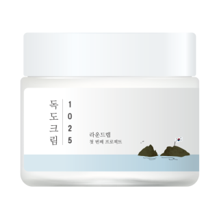 ROUND LAB - 1025 DOKDO CREAM - Zklidňující pleťový krém s ceramidy 80 ml