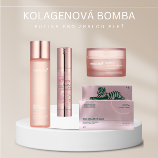 SKINCARE RUTINA PRO ZRALOU PLEŤ - Kolagenová bomba pro zralou pleť 4 produkty