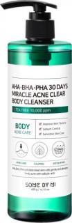 SOME BY MI - AHA-BHA-PHA 30 DAYS MIRACLE ACNE BODY CLEANSER - Sprchový gel proti akné 400 g