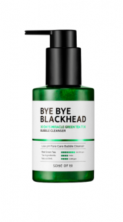 SOME BY MI - BYE BYE BLACKHEAD 30 DAYS MIRACLE GREEN TEA TOX BUBBLE CLENSER - Pěnový čisticí přípravek proti černým tečkám 120 g