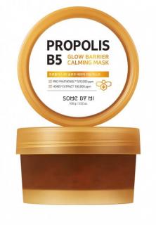 SOME BY MI - PROPOLIS B5 GLOW BARRIER CALMING MASK - Zklidňující pleťová maska s propolisem a vitamínem B5 100 g