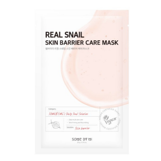 SOME BY MI - REAL SNAIL SKIN BARRIER CARE MASK - Regenerační pleťová maska s mucinem 20 g