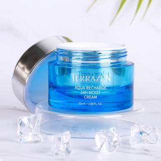 TERRAZEN - AQUA RECHARGE 24h MOIST CREAM - Hydratační pleťový krém pro 24hodinovou hydrataci 50 ml