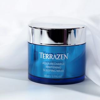 TERRAZEN - AQUA RECHARGE TREATMENT WHITENING SLEEPING MASK - Rozjasňující noční pleťová maska 80 ml