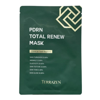 TERRAZEN - PDRN TOTAL RENEW MASK - Regenerační a hydratační maska proti obnovu pleti 27 ml