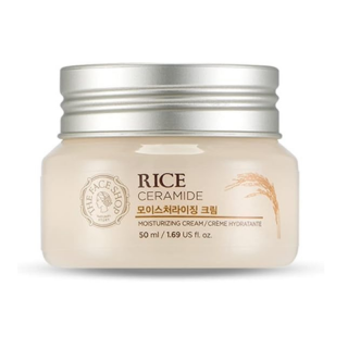 THE FACE SHOP - RICE&CERAMIDE MOISTURIZING CREAM - Pleťový krém s obsahem rýžové vody a ceramidy 50 ml