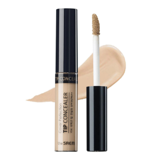 THE SAEM - COVER PERFECTION TIP CONCEALER 1,5 NATURAL BEIGE - Korektor nedokonalostí pleti 6,5 g