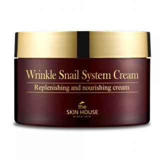 THE SKIN HOUSE - WRINKLE SNAIL SYSTEM CREAM - Regenerační pleťový krém s mucinem 100 ml