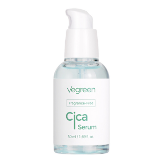 VEGREEN - FRAGNANCE FREE CICA SERUM - VEGAN zklidňující a hydratační sérum s Pupečníkem Asijským 50 ml