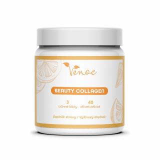 VENOC- BEAUTY COLLAGEN - Doplněk stravy pro krásné vlasy a nehty 200 g 40 dávek