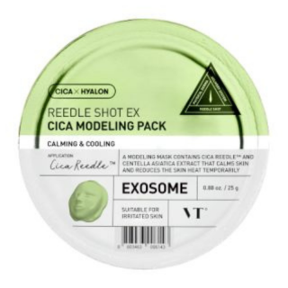 VT - REEDLE SHOT EX CICA MODELLING PACK  - Zklidňující maska s CICA a mikro jehličkami  25 g