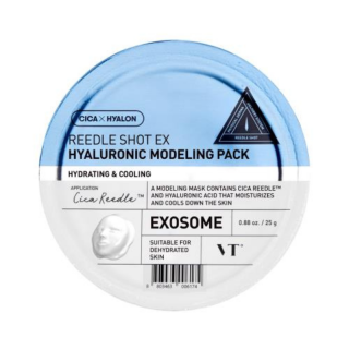 VT - REEDLE SHOT EX HYARURONIC MODELLING PACK - Intenzivně hydratační maska s mikro jehličkami  25 g