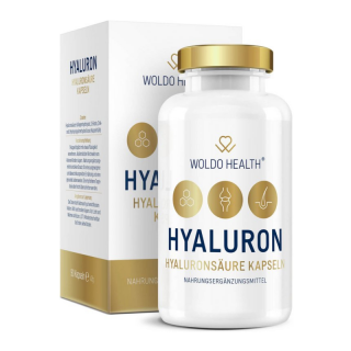 WOLDO HEALTH - HYALURON - Kyselina hyaluronová 90 kapslí