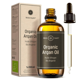 WOLDO HEALTH - ORGANIC ARGAN OIL - BIO arganový olej 100 ml