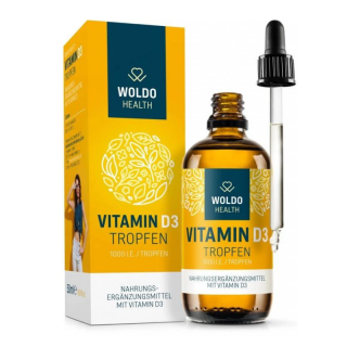 WOLDO HEALTH - VITAMIN D3 - Vitamín D3 1000 IU 50ml