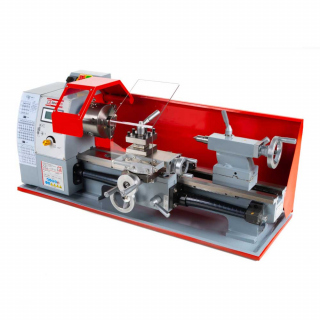 Soustruh na kov Holzmann ED400FD – 230 V, automatický posuv, nožový suport  + Multifunkční nástroj 11 v 1 ZDARMA