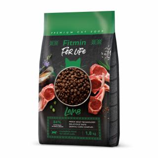 Fitmin For Life Adult Lamb krmivo pro kočky 1,8 kg